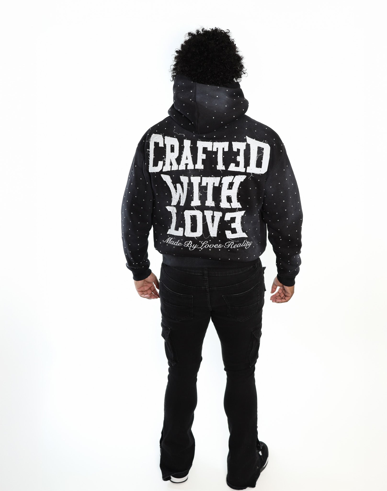 Rhinestone "Therapy" Hoodie